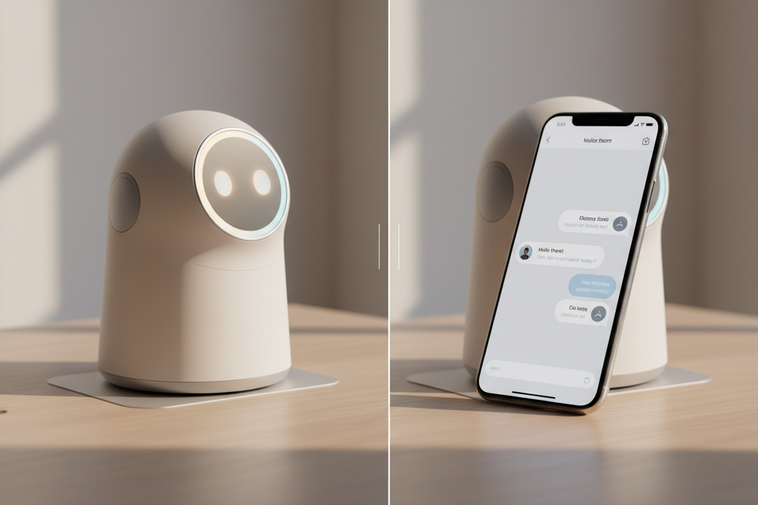 Robot Companion vs AI Companion App: What's the Real Difference