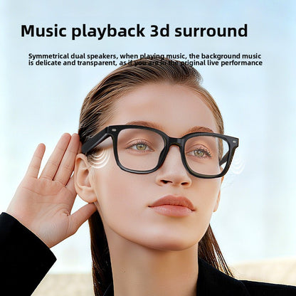 V14 Smart Audio Glasses | Bluetooth 5.4, Open-Ear Stereo, Touch Control, Calls & Music