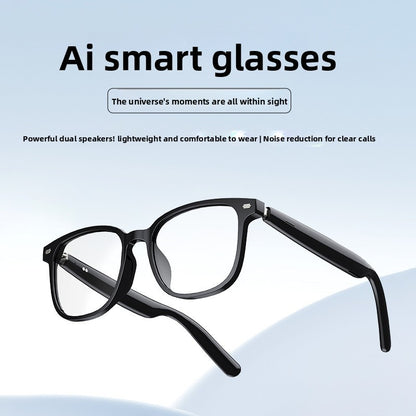V14 Smart Audio Glasses | Bluetooth 5.4, Open-Ear Stereo, Touch Control, Calls & Music