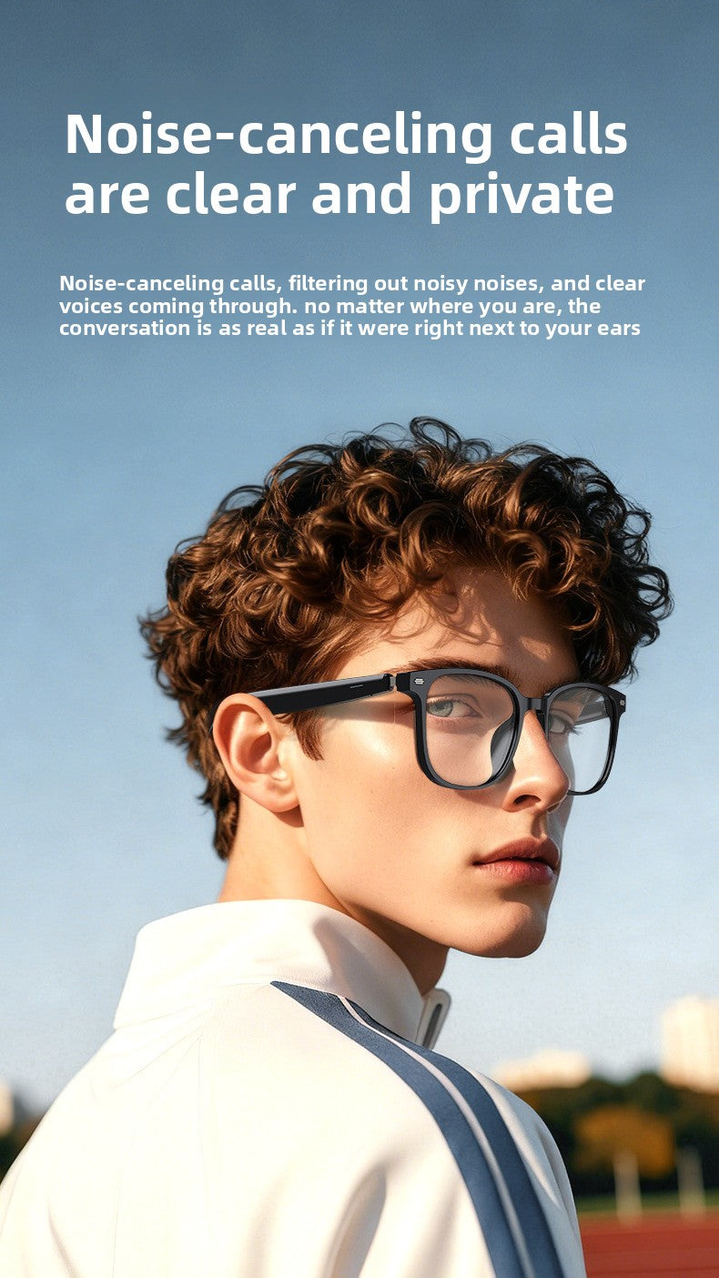 V14 Smart Audio Glasses | Bluetooth 5.4, Open-Ear Stereo, Touch Control, Calls & Music