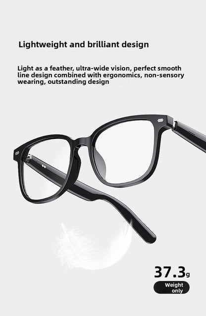V14 Smart Audio Glasses | Bluetooth 5.4, Open-Ear Stereo, Touch Control, Calls & Music