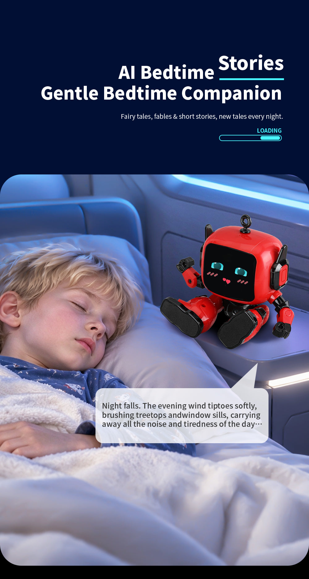 N21 AI Companion Robot for Kids with Multilingual Voice Chat, Stories & Language Practice