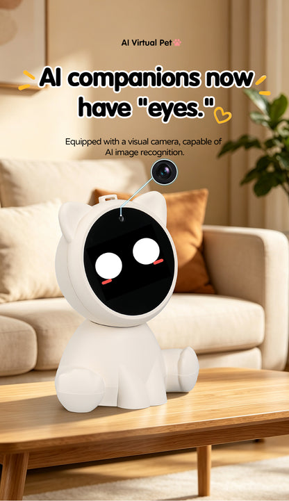 N22 AI Companion Robot with Camera, Multilingual Voice Chat, Image Recognition & Customizable AI Personas