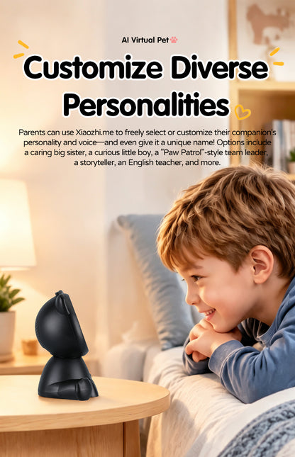 N22 AI Companion Robot with Camera, Multilingual Voice Chat, Image Recognition & Customizable AI Personas