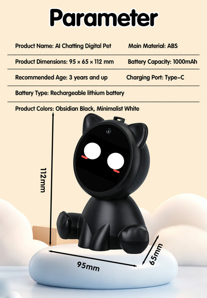 N22 AI Companion Robot with Camera, Multilingual Voice Chat, Image Recognition & Customizable AI Personas