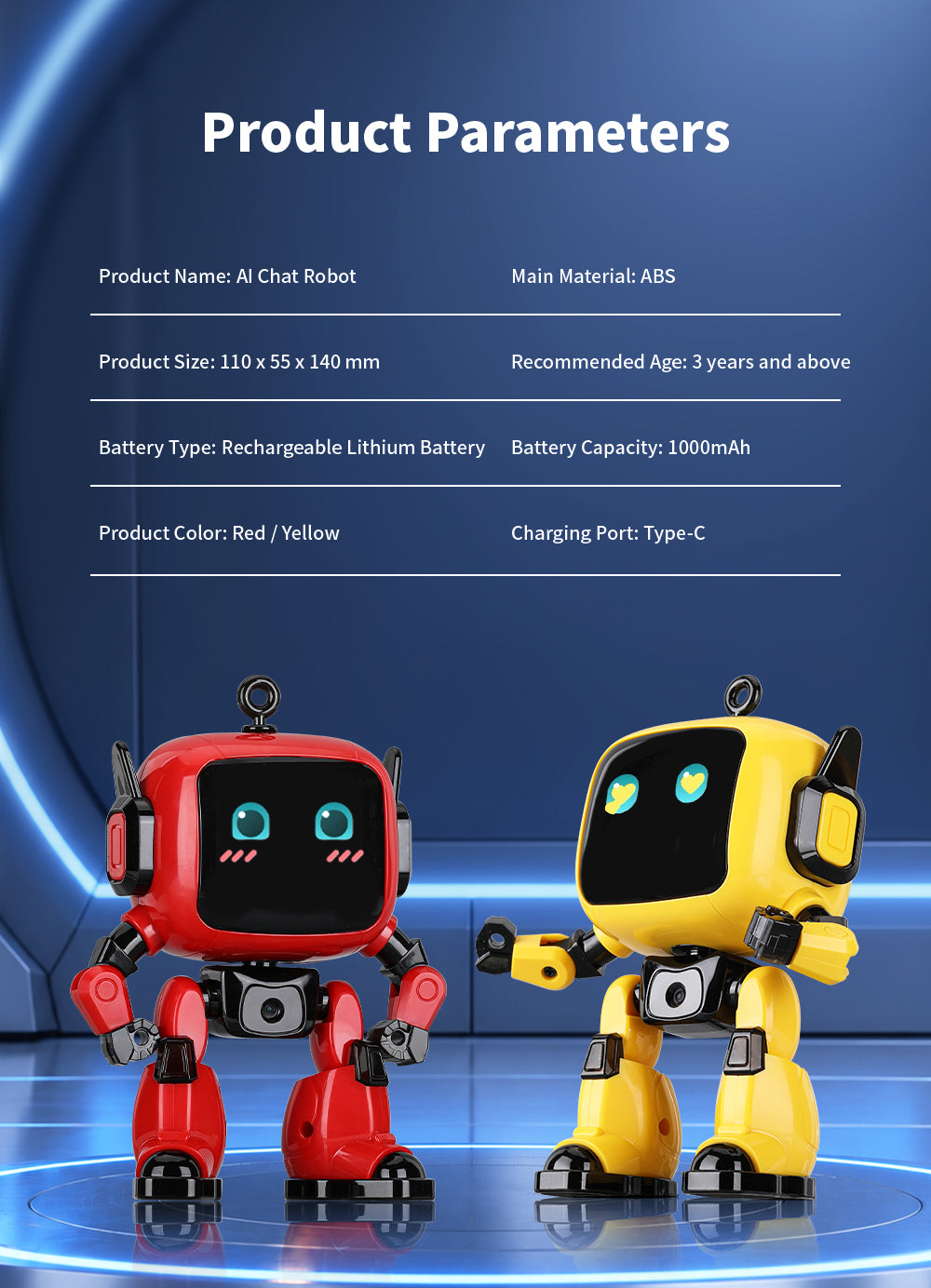 N21 AI Companion Robot for Kids with Multilingual Voice Chat, Stories & Language Practice