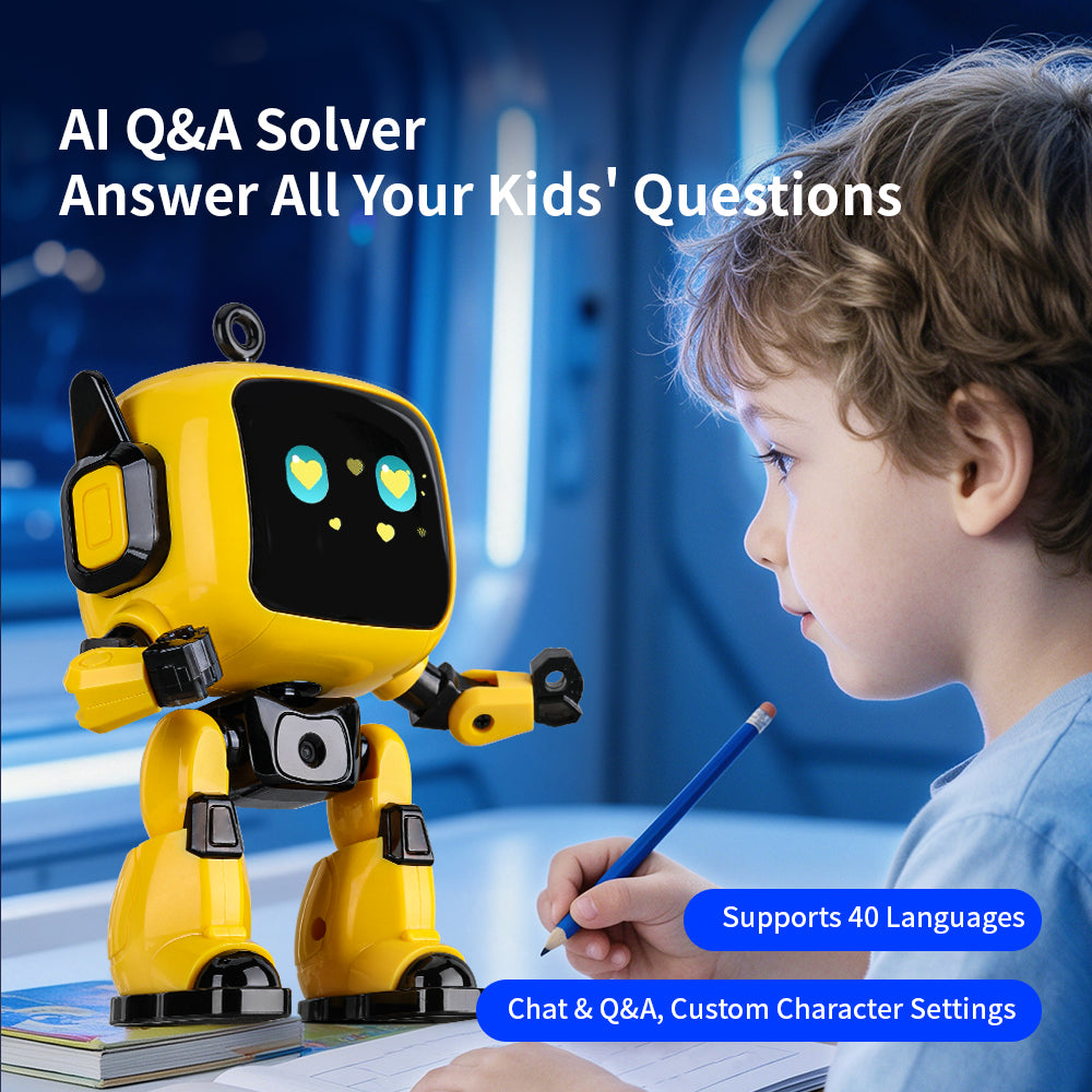 N21 AI Companion Robot for Kids with Multilingual Voice Chat, Stories & Language Practice