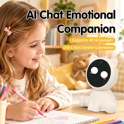 N22 AI Companion Robot with Camera, Multilingual Voice Chat, Image Recognition & Customizable AI Personas