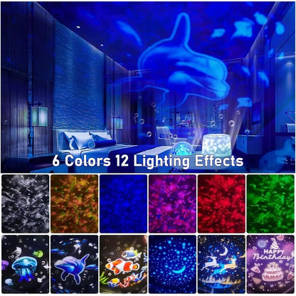 E1 2-in-1 Jellyfish Projector Night Light | Meprian