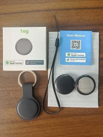 E4 Bluetooth Item Tracker for Keys and Bags with Replaceable Battery | Meprian