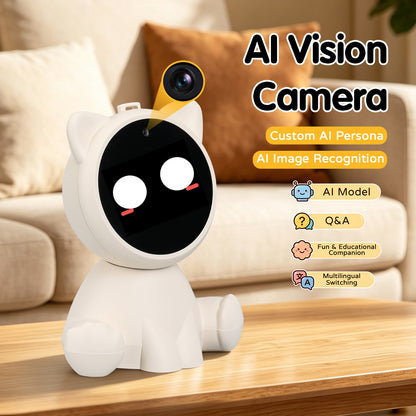 N22 AI Companion Robot with Camera, Multilingual Voice Chat, Image Recognition & Customizable AI Personas