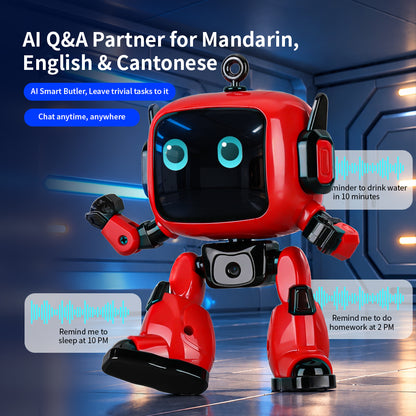 N21 AI Companion Robot for Kids with Multilingual Voice Chat, Stories & Language Practice