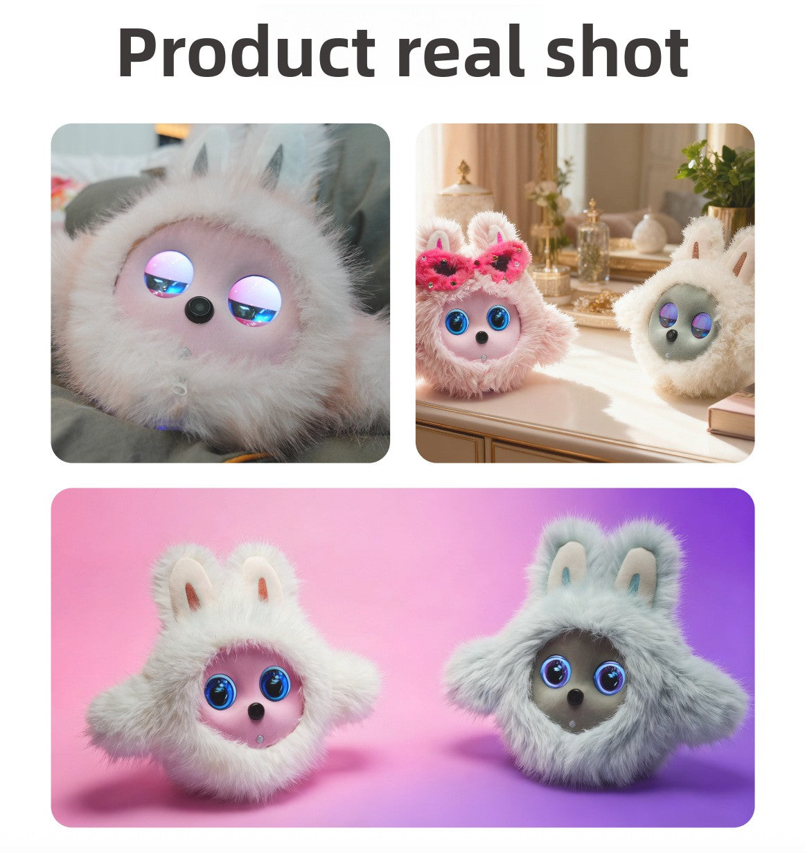 N6 K-Bao Interactive Ai Desktop Robot - Kids Cute Pet Robot | Smart Emotional | Resonance Voice Real-Time Interaction | Multi-Modal AI Model