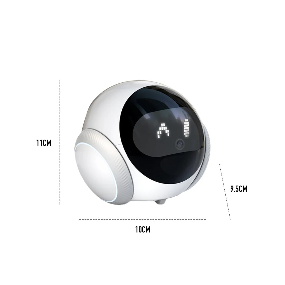 N5 Magic S1 Indoor Security Robot Camera - 1080P Portable Pet Camera with App Control Two-Way Audio, Night Vision, Automatic Charging