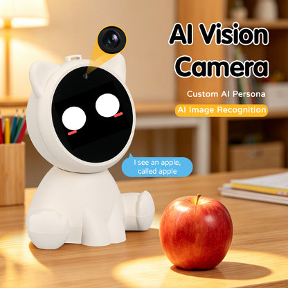 N22 AI Companion Robot with Camera, Multilingual Voice Chat, Image Recognition & Customizable AI Personas