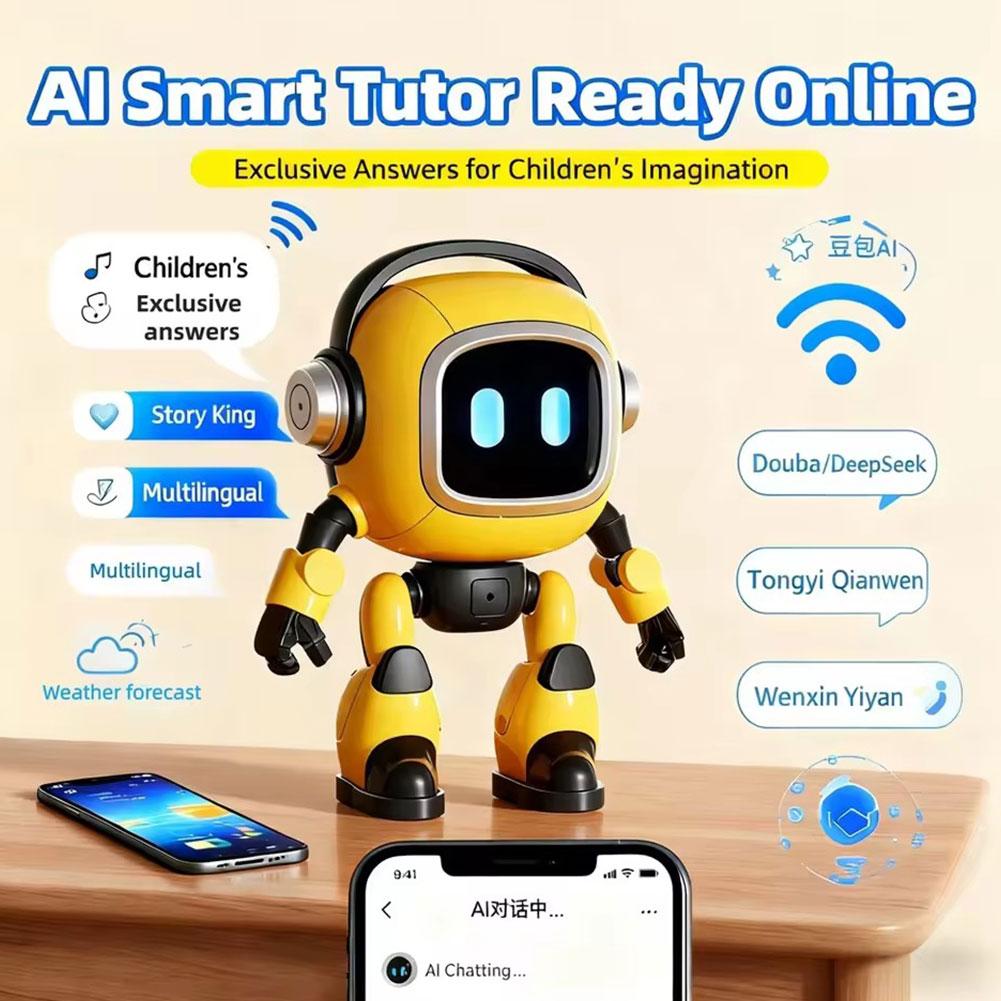 N2 AI Desktop Robot – Humanoid Robot | Ai Desk Robot | Ai Petintelligent Robots | Intelligent Intelligent Learning Toy | Gift for Children
