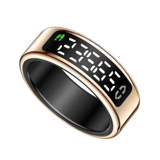R4 Smart Ring with Display – IP68 Health Tracker | Meprian
