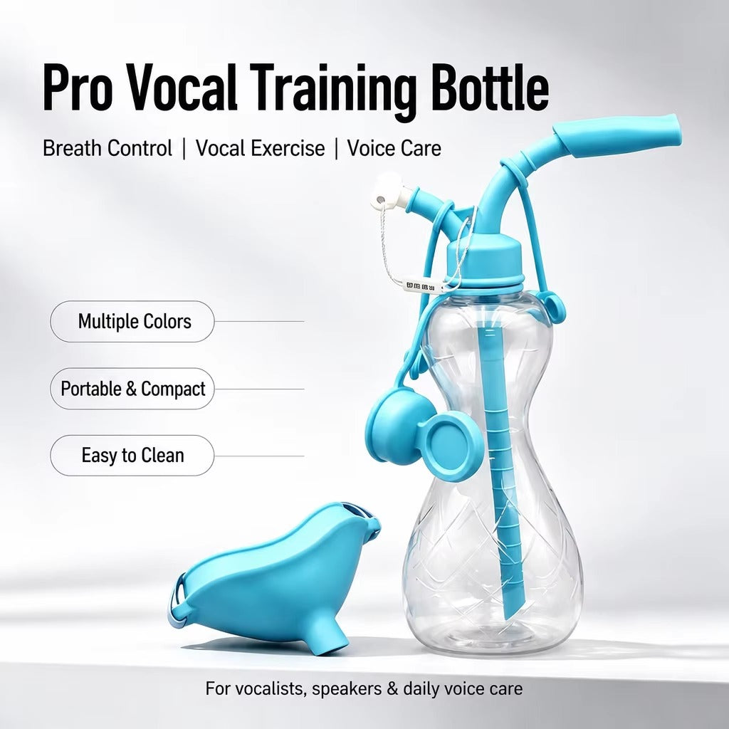 E3 Professional Vocal Training Bottle Silicone Mask Breath Voice Practice Device High Cost-Performance Singing Warm-up Cup