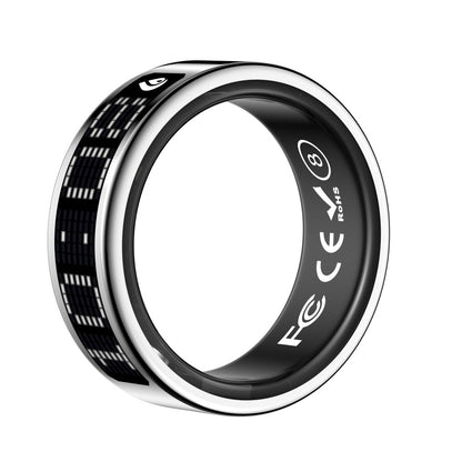 R3 Smart Ring with Prayer Counter & Call Display – IP68 Health Tracker