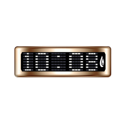 R3 Smart Ring with Prayer Counter & Call Display – IP68 Health Tracker