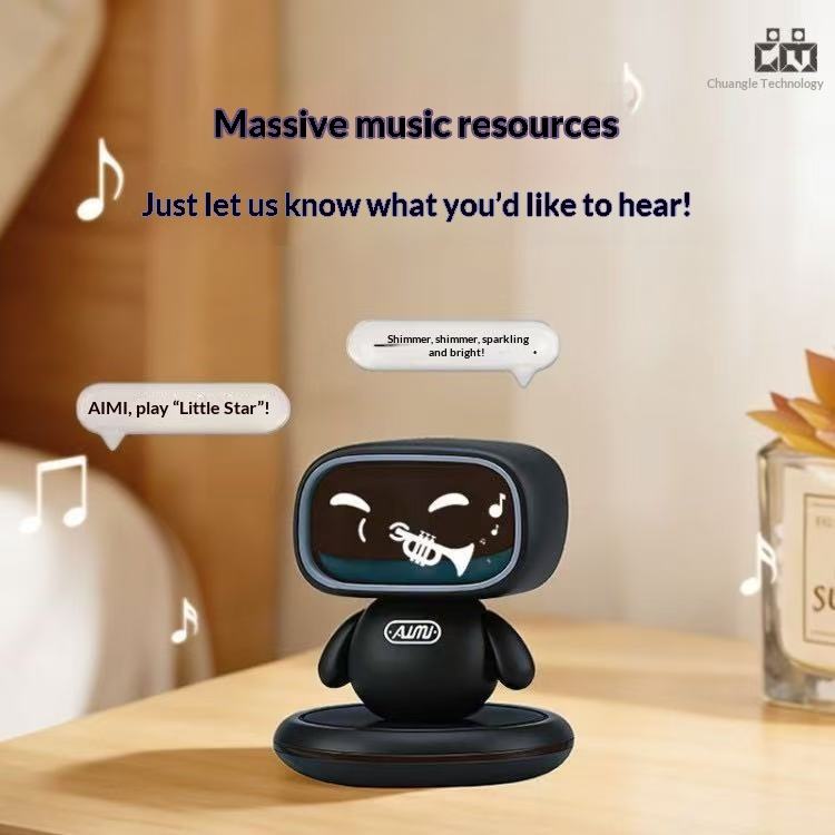 N12 Smart Voice Robot, AI Learning Companion & Music Conversation Toy