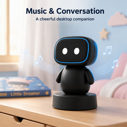 N12 Smart Voice Robot, AI Learning Companion & Music Conversation Toy
