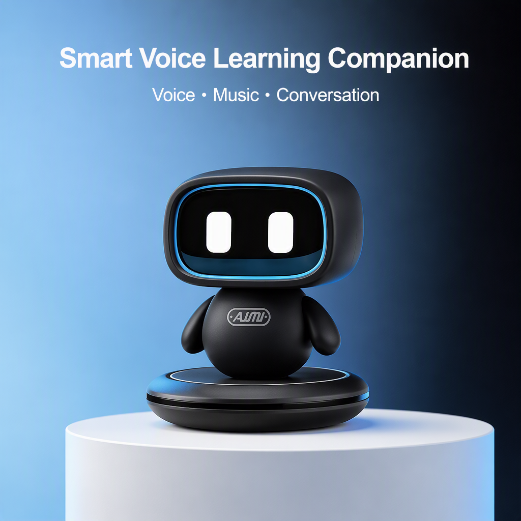 N12 Smart Voice Robot, AI Learning Companion & Music Conversation Toy