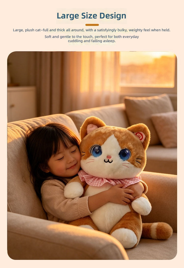 Meprian N13 AI Plush Companion Toy, Coral Fleece Storytelling & Q&A Gift for Kids