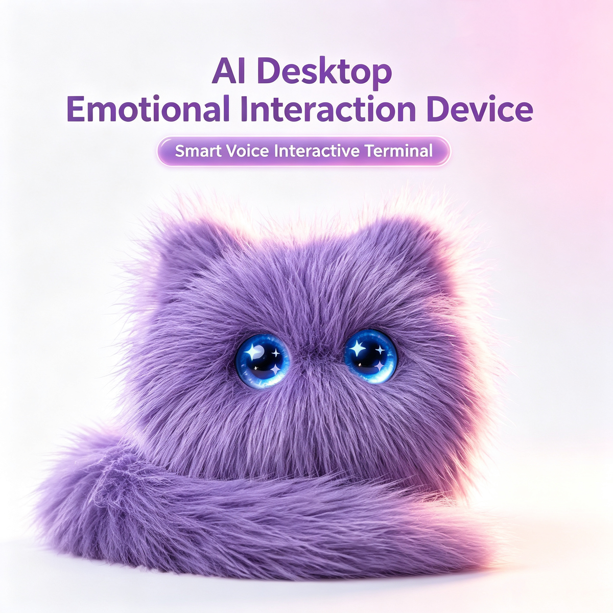 N14 AI Desktop Companion Robot with Smart Voice Chat and Real-Time Emotional Responses