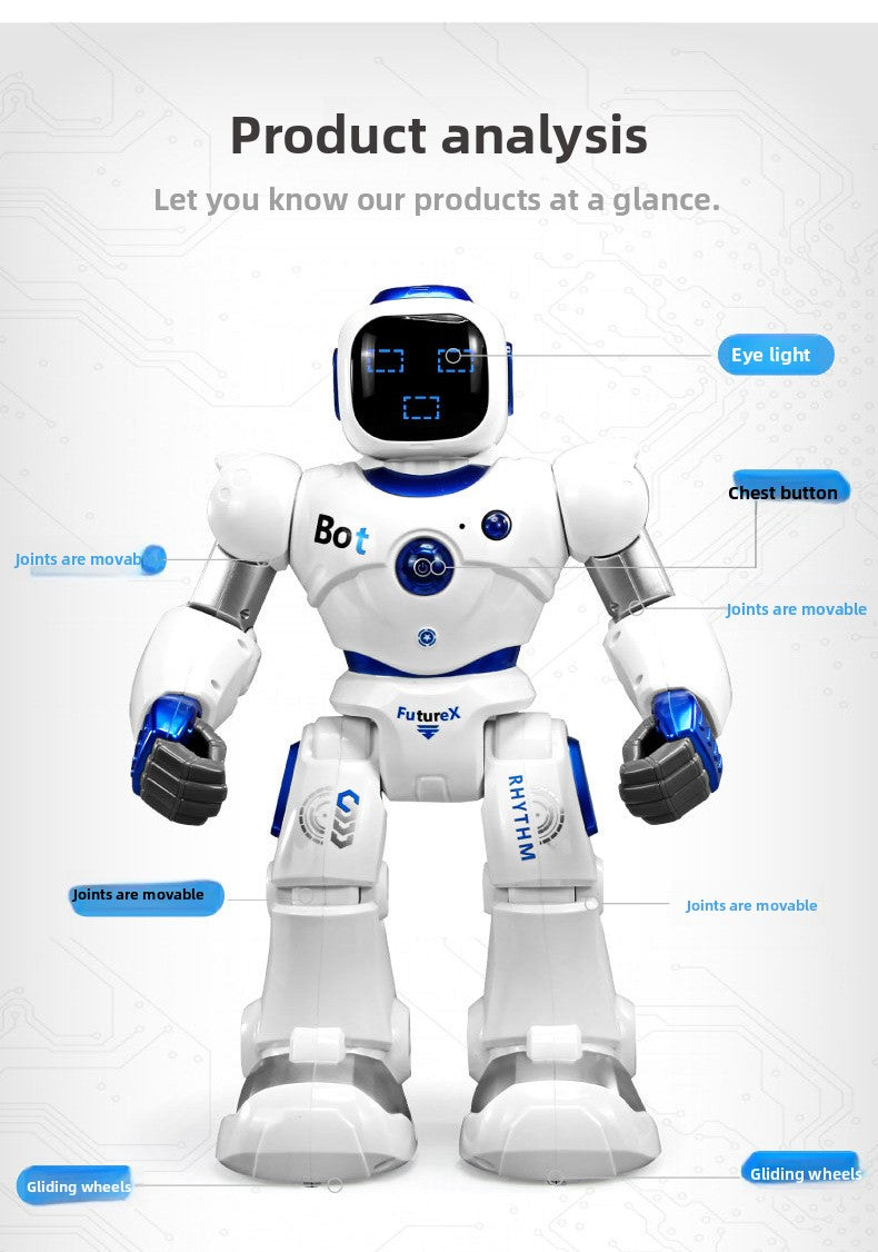 N15 Programmable RC Robot Toy with App & Voice Control | Meprian