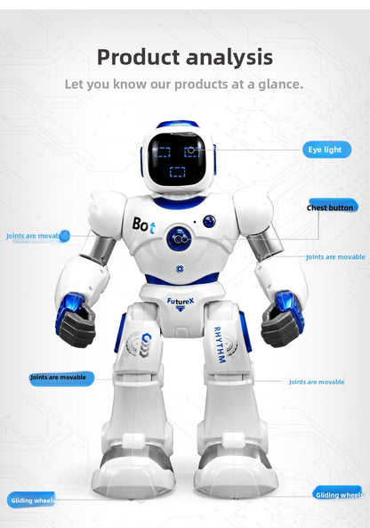 N15 Programmable RC Robot Toy with App & Voice Control | Meprian