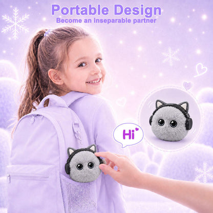 N16 Plush AI Desk Pet Robot with Voice Chat, Touch Response and Emotion Feedback
