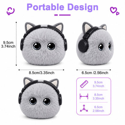 N16 Plush AI Desk Pet Robot with Voice Chat, Touch Response and Emotion Feedback