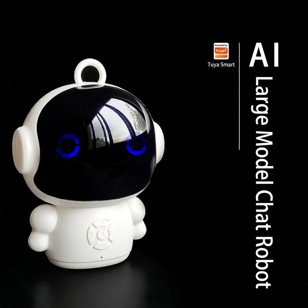 N19 AI Chat Companion Robot with DeepSeek, GPT and Spark Voice Dialogue plus Wi-Fi Speaker