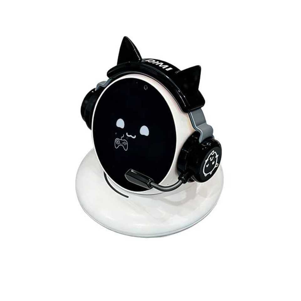 N1 DiMi Desktop Robot - AI Car Assistant Companion Emotional Exchange Partner Growing Robot with 100+ Emojis - Includes 5 accessories in different colors.