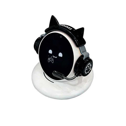 N1 DiMi Desktop Robot - AI Car Assistant Companion Emotional Exchange Partner Growing Robot with 100+ Emojis - Includes 5 accessories in different colors.