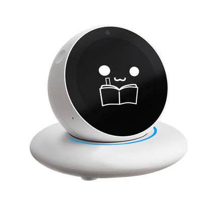 N1 DiMi Desktop Robot - AI Car Assistant Companion Emotional Exchange Partner Growing Robot with 100+ Emojis - Includes 5 accessories in different colors.