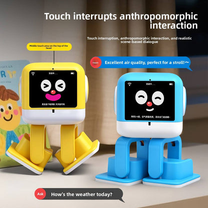 N20 Smart AI Learning Robot Toy for Preschool Kids with Touch Interaction, Dancing, DIY Play and DeepSeek Chat