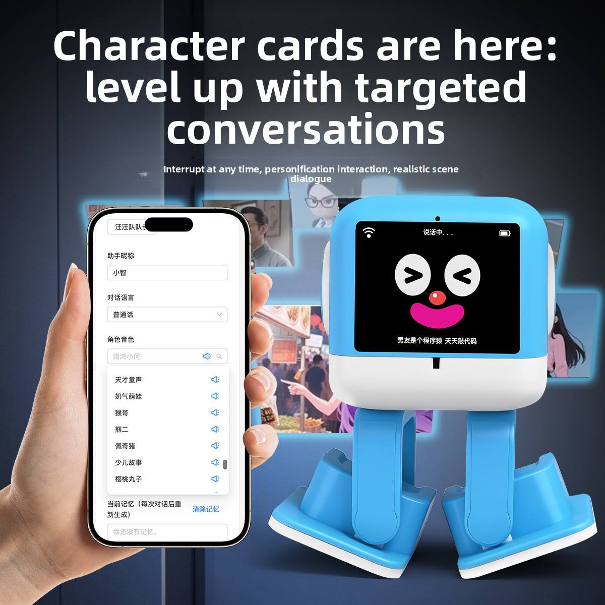 N20 Smart AI Learning Robot Toy for Preschool Kids with Touch Interaction, Dancing, DIY Play and DeepSeek Chat