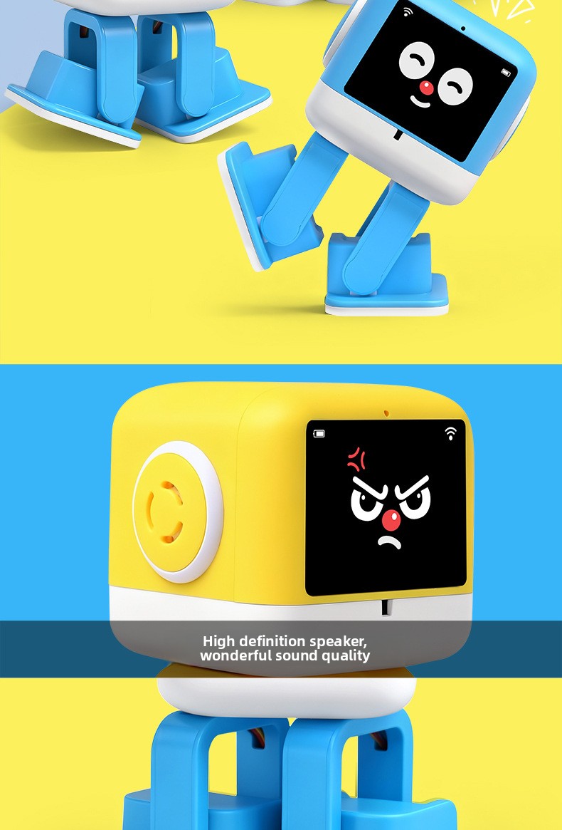 N20 Smart AI Learning Robot Toy for Preschool Kids with Touch Interaction, Dancing, DIY Play and DeepSeek Chat