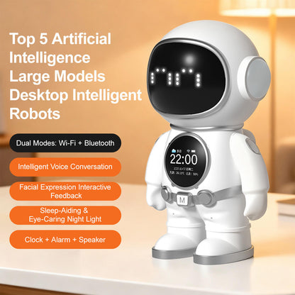 N8 Tuya AI Smart Robot - Interactive Educational Electronic Astronaut Toy, Voice Control for 50+ Language