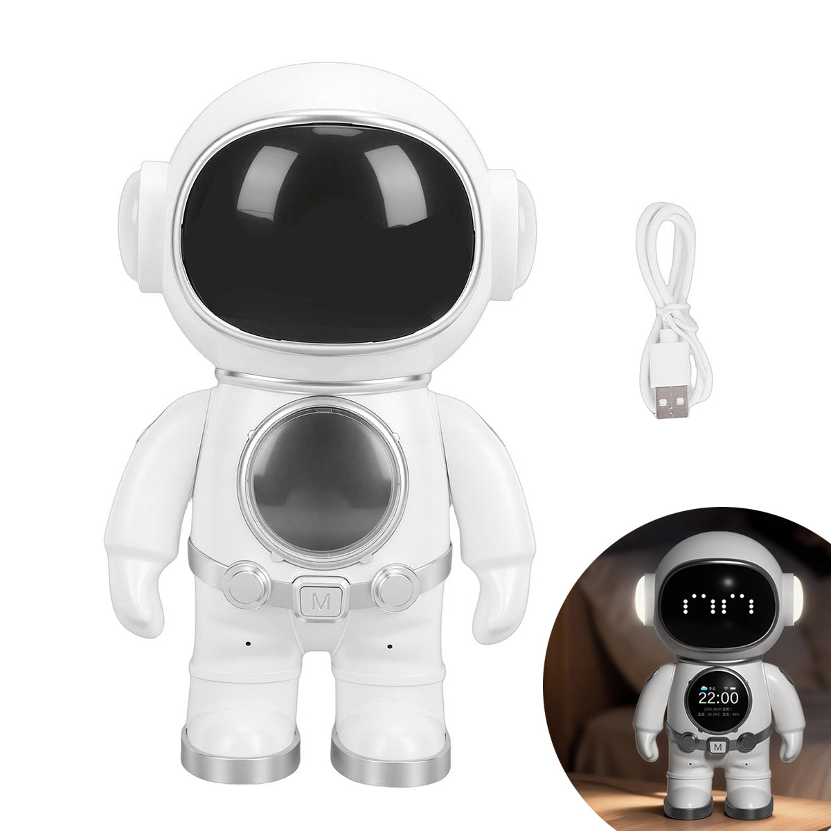 N8 Tuya AI Smart Robot - Interactive Educational Electronic Astronaut Toy, Voice Control for 50+ Language