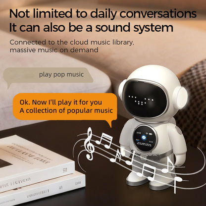 N8 Tuya AI Smart Robot - Interactive Educational Electronic Astronaut Toy, Voice Control for 50+ Language