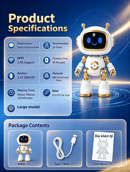 N9 AI Educational Robot - Interactive Chatbot | 37 Language Communication | Emotional Companion