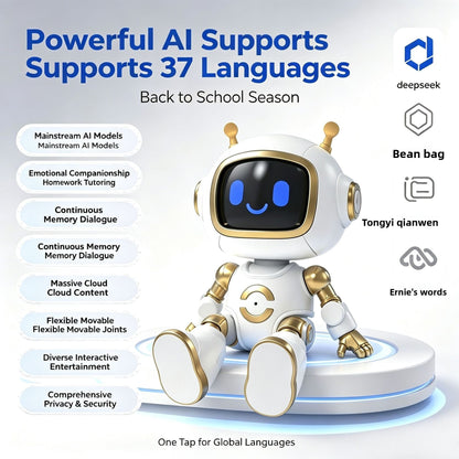 N9 AI Educational Robot - Interactive Chatbot | 37 Language Communication | Emotional Companion