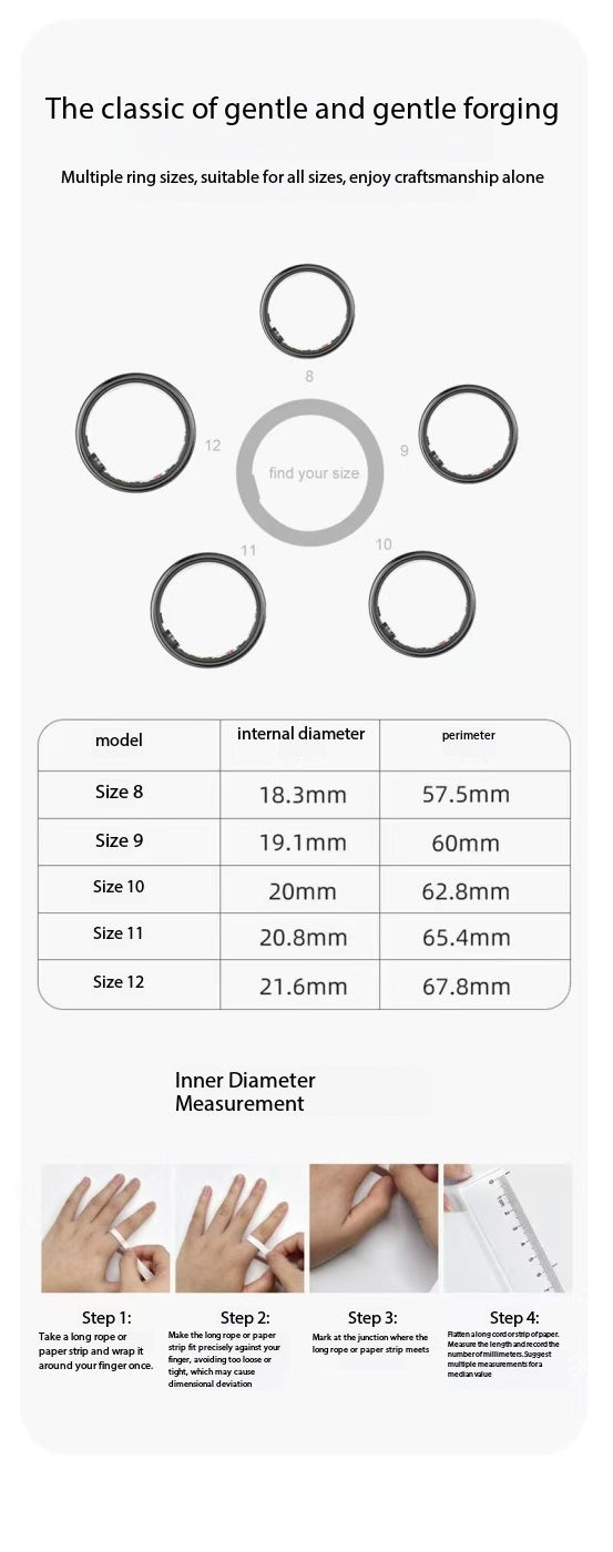 R10 Smart Ring — Heart Rate, Blood Oxygen, Sleep & Calorie Tracking | Bluetooth 5.0