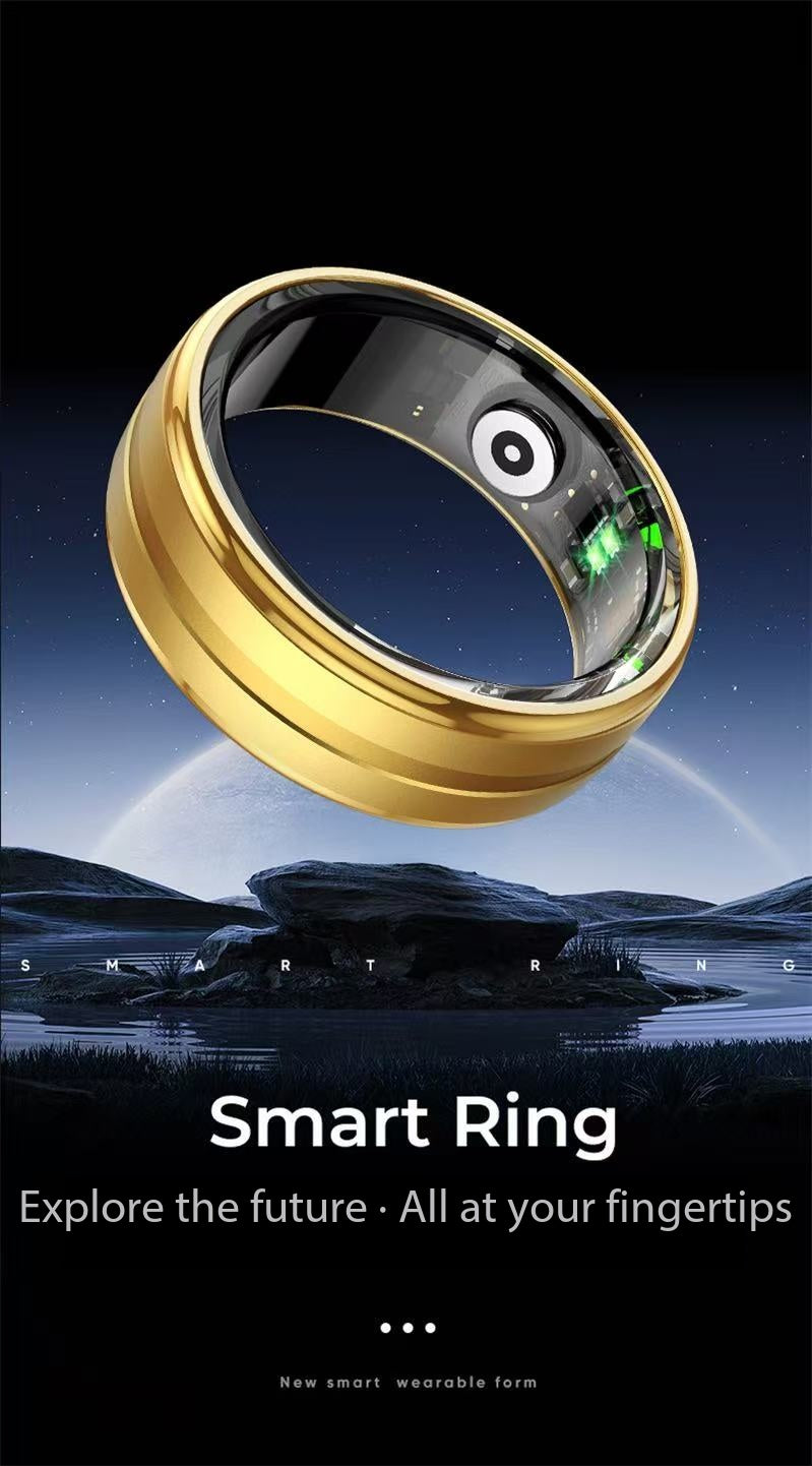 R10 Smart Ring — Heart Rate, Blood Oxygen, Sleep & Calorie Tracking | Bluetooth 5.0