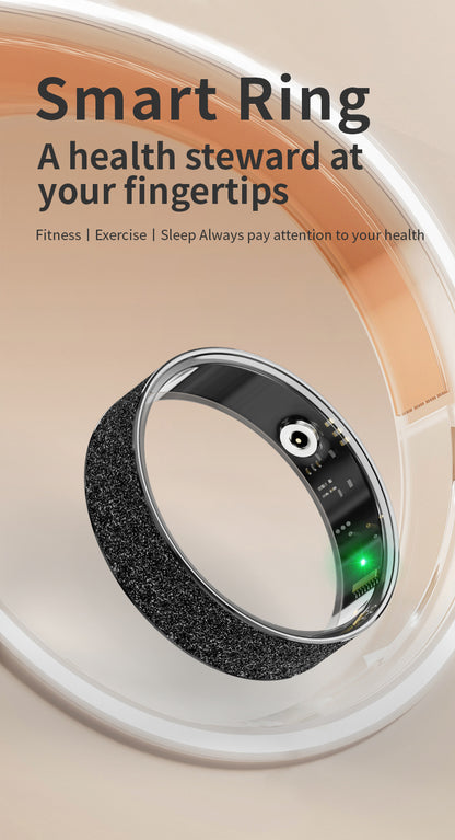 R11 Smart Ring — Heart Rate, Blood Oxygen, Sleep & Mood Tracking | Couple Style | Android App