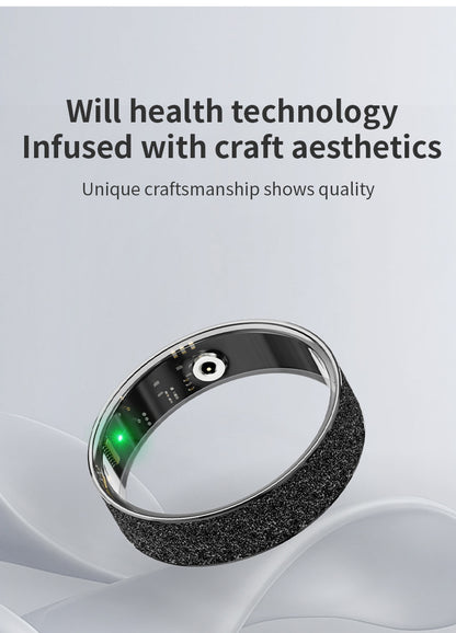 R11 Smart Ring — Heart Rate, Blood Oxygen, Sleep & Mood Tracking | Couple Style | Android App