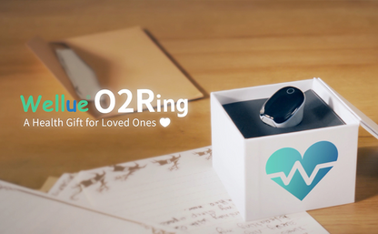 R13 O2Ring — Continuous Blood Oxygen SpO2 & Pulse Rate Monitor, 16-Hour Battery, Sleep Apnea Tracking